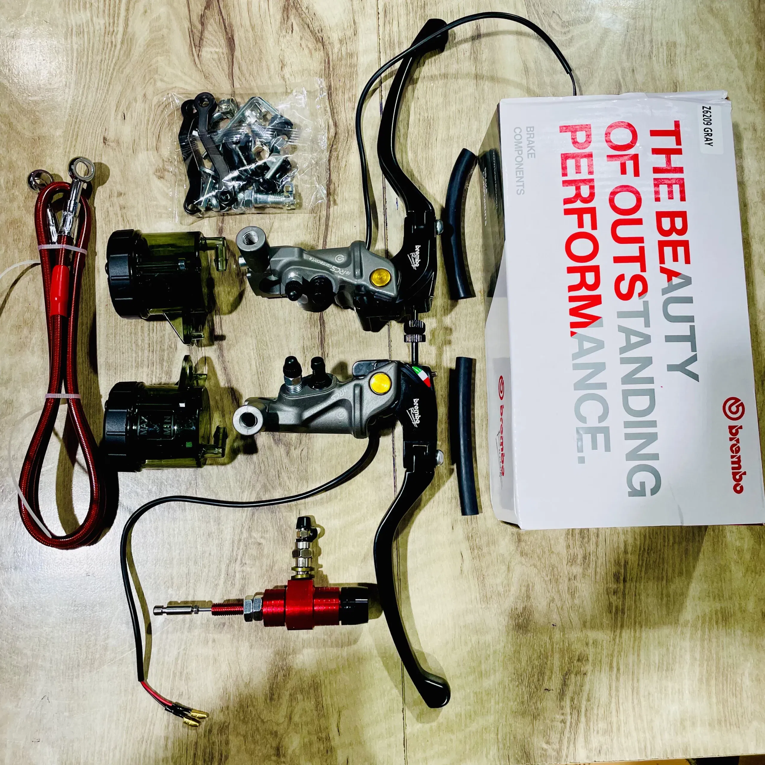 Brembo radial hydraulic clutch pump brake lever set CNC aluminum construction