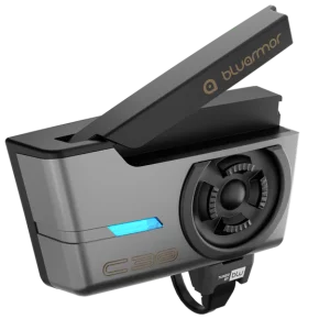 Bluarmor C30 helmet communication device RIDEGRID mesh network demo