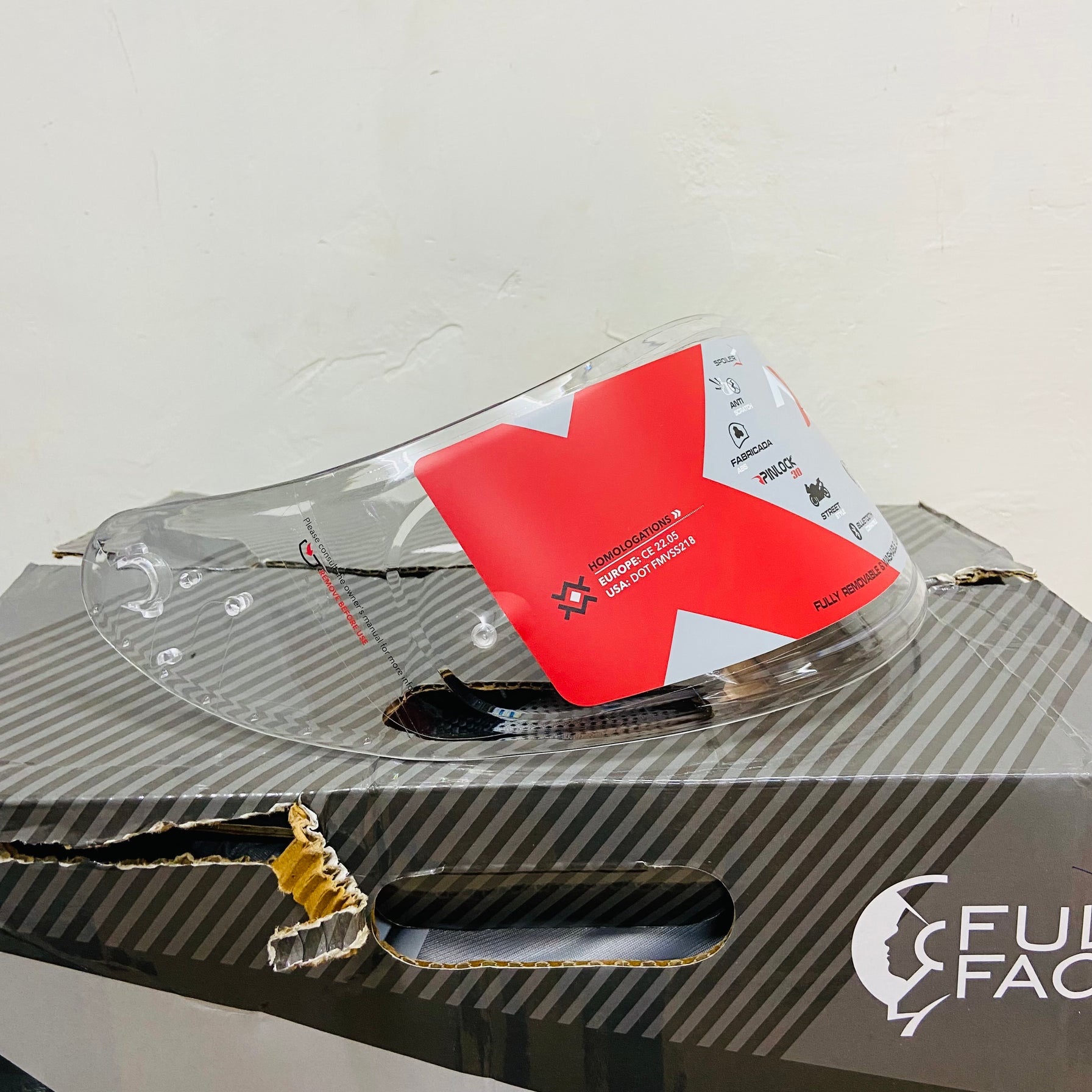 Original Axor Apex Clear Visor with Anti-Fog - Compatible with All Axor Apex Models