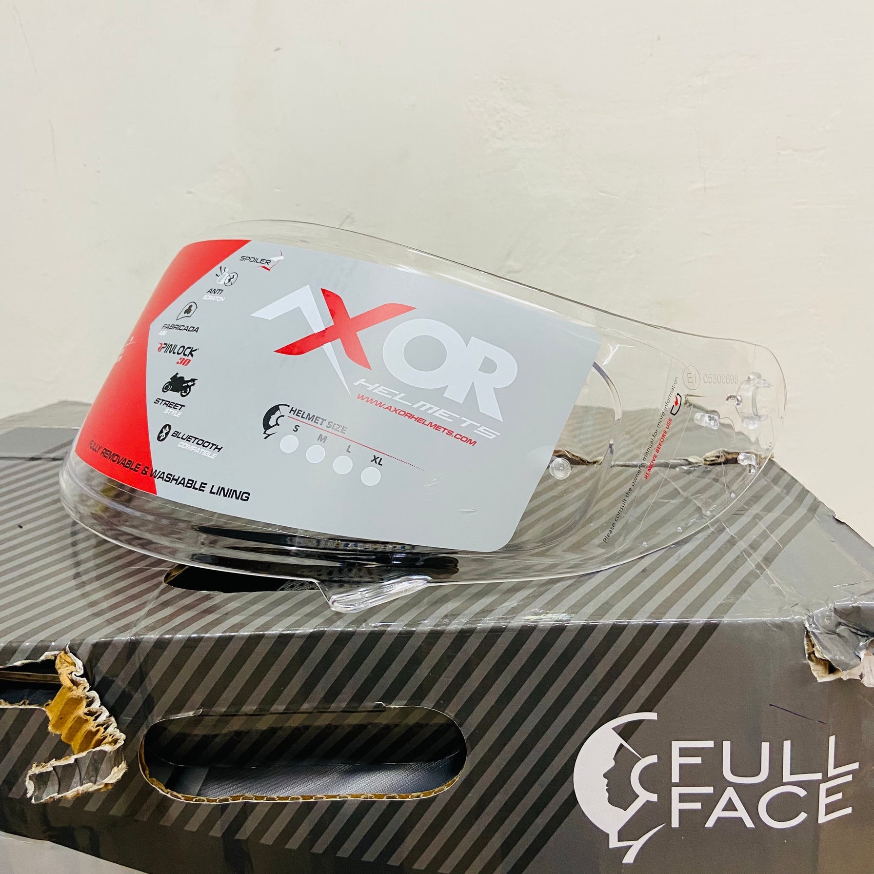 Axor Apex clear visor