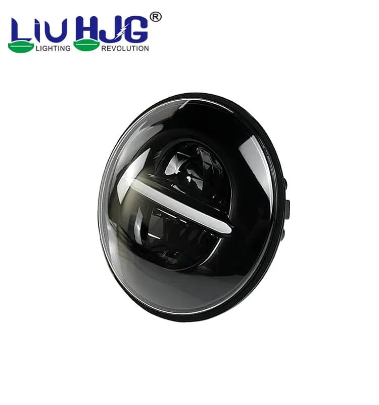 HJG 7 Inch Minus LED headlight assembly night visibility
