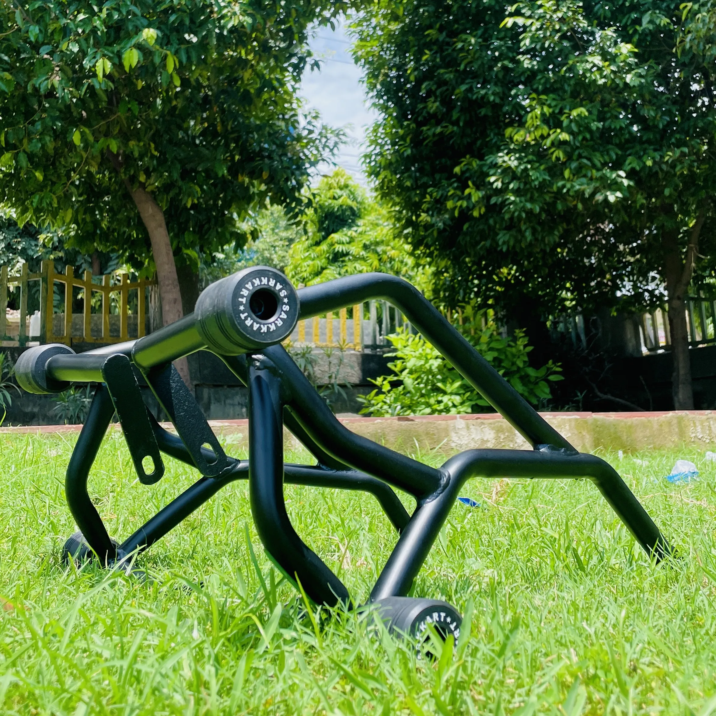 Dual slider crash guard TVS Ronin accessories