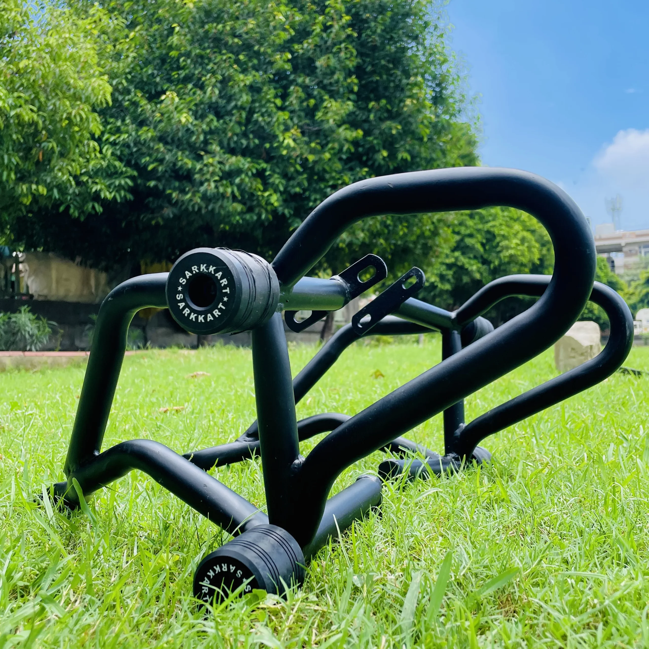 KTM Duke 390 crash guard Gen3 black slider