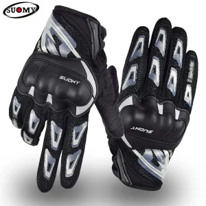 Suomy SU11 light grey gloves
