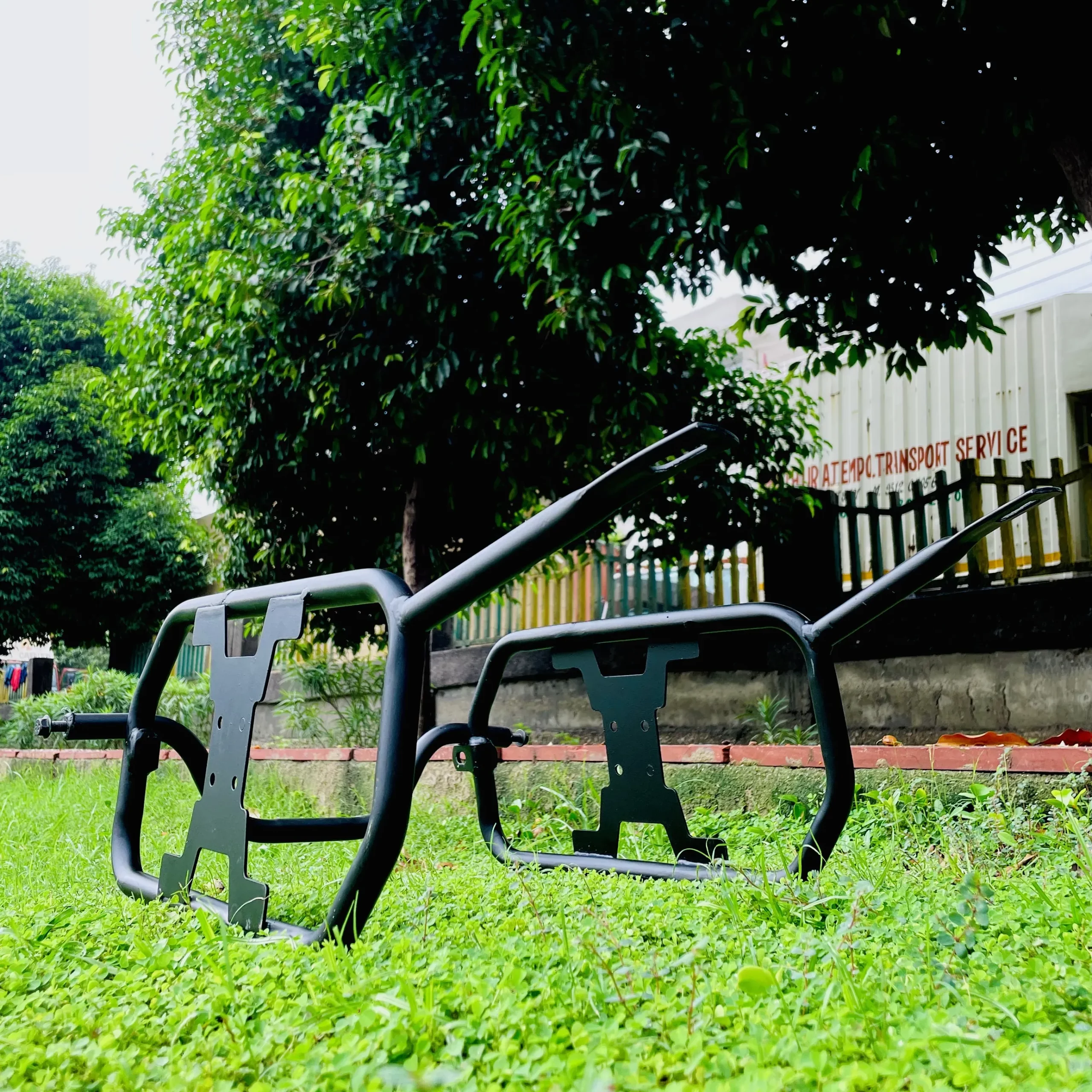 Honda CB200X saddle stay premium heavy build load capacity demonstration