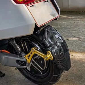 Sarkkart Original Carbon Fiber Tyre Hugger Motorcycle Rear Mudguard Splash Guard for All Bikes no extension